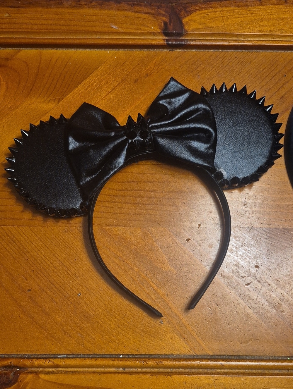 Custom Goth Studded Disney Mouse Ears